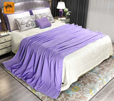 竹仙 四层纱布竹纤维毛巾被 单双人夏季盖毯 空调毯 床单床上用品
