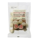 促销价日本进口 MUJI无印良品 干草莓夹心 牛奶巧克力50G