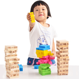 叠叠高抽积木层层叠玩具 游戏叠叠乐儿童益智成人桌面抽抽乐玩具