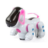 冰容玩具 智能机器狗 发光灯光音乐电动小狗玩具 会叫会走 机械小