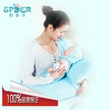 斯普尔U型 喂奶枕多功能婴儿学坐枕彩棉护腰靠枕 孕妇枕头哺乳垫