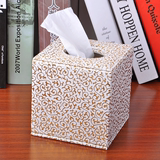 雅臣仕 皮革纸巾盒可爱纸巾筒卷纸筒创意客厅抽纸卫生间家用包邮