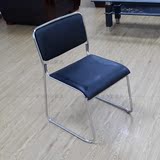 会议椅子 培训椅 简约打字椅 学生椅 洽淡椅 可定制皮面会客椅子