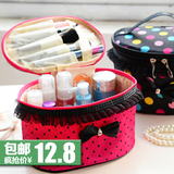 韩国大容量化妆包化妆箱大号 护肤品收纳盒手提简约化妆品小方包