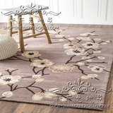 新中式古典欧式地毯客厅茶几卧室地毯沙发床边样板房手工地毯定制