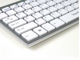 优派KU856苹果版USB超薄剪刀脚巧克力键盘.带小键盘送优派签字笔