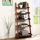 经济型置物架大师设计简易提供安装说明书实木落地客厅美式书架