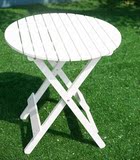 加厚实木折叠套装 收纳简易休闲桌椅组合便捷式 室内阳台户外花园