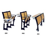 学校课桌椅大型会议室椅子排椅学生桌椅培训室排椅学校桌椅座椅