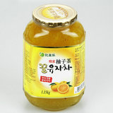 正宗比亚乐韩国进口蜂蜜柚子茶1150g蜜炼水果味茶酱冲饮饮料包邮