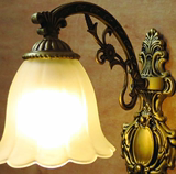 灯具 创意个性美式乡村工业复古镜前灯卫生间走道卧室led长壁灯