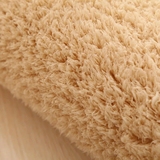羊羔绒地毯 欧式客厅茶几电脑椅瑜伽地垫卧室纯色圆形地毯