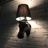 kC灯具北欧马头壁灯现代简约客厅餐厅书房卧室个性创意时尚床头灯