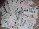 新中国普票邮票（普票）信销票（旧邮票、剪片）100枚 包邮