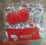 屈臣氏正版正品 Hello Kitty凯蒂猫 40周年 蝴蝶结干发帽