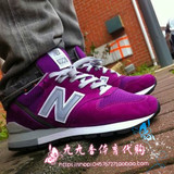 NEW BALANCE男鞋NB女鞋情侣复古运动跑步鞋 M996PU美产3M反光紫色
