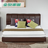 预全友家居 卧室床垫10CM厚床垫1.2/1.5/1.8米席梦思床垫105056