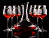 弗莱文茨无铅水晶玻璃醒酒器创意红酒杯高脚杯分酒器酒具套件1.5L