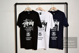 【现货正品】Stussy World Tour Tee 世界巡游 短袖T恤 经典 3色