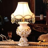 欧琪蔓 欧式陶瓷花瓶台灯奢华卧室客厅床头装饰高档结婚礼物EF501