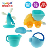 Toyroyal皇室 宝宝沙滩玩具套装 儿童大号软胶挖沙玩沙铲子工具