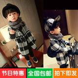 儿童童装秋冬季中小童小男孩风衣韩版休闲小孩外套1-2-3-4-5岁