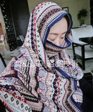 民族风格特色泰国尼泊尔印度沙漠旅行围巾女春夏秋冬长款保暖披肩