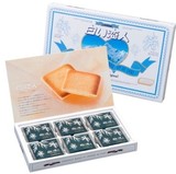 人气日本零食代购 北海道白色恋人18枚 巧克力夹心饼干礼盒装