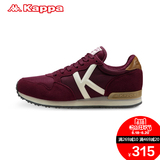Kappa男士复古跑步鞋 男士系带运动鞋 网面透气休闲鞋|K0555MM15