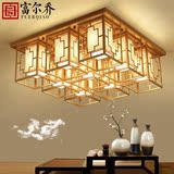 现代新中式吸顶灯温馨大气卧室客厅灯具简约创意铁艺餐厅会所灯饰