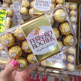 香港代购 意大利费列罗金莎榛果威化巧克力礼盒T30粒婚庆喜糖