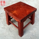 红木小板凳缅甸花梨木矮凳四方凳实木小凳子儿童凳换鞋凳现代中式
