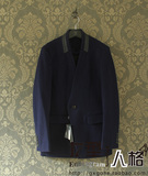 现货GXG男装新款 冬装时尚百搭款蓝色休闲大衣44206221