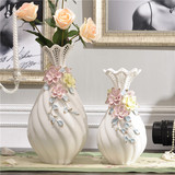 花瓶白色陶瓷现代简约风格餐桌台面客厅家居家饰客厅摆件婚庆送礼