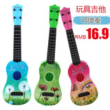 儿童夏威夷小吉他3岁玩具初学尤克里里四弦琴21寸23寸可弹奏乐器