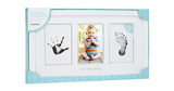 正品现货 美国PearHead宝宝婴儿手足印手脚印实木相框百天纪念品