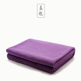 春秋季加厚珊瑚绒毯子毛毯纯色空调毯沙发午睡盖毯法兰绒单人床单