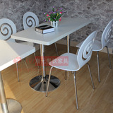 简约现代小方桌家用实木客厅正方形餐桌咖啡厅奶茶店桌椅组合批发