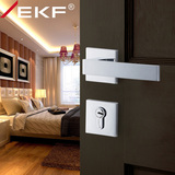 德国EKF门锁室内卧室房门锁亮铬个性时尚设计师款纯铜锁芯
