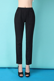 雅莹(卓莱雅系列)新款夏装     黑色长裤J15PC6032a    原价1199