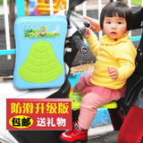 摩托车前置儿童座椅 小孩折叠踏板 电动车宝宝前座椅 婴儿前坐椅