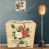 现货特价中式彩绘床头柜香樟木箱字画箱收纳箱衣箱结婚箱实木家具