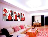 现代抽象客厅装饰画美式欧式花瓶挂画沙发背景墙壁画卧室无框画