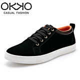 OKKO新款春季男士休闲鞋男板鞋反绒皮鞋韩版运动男鞋夏季鞋子潮流