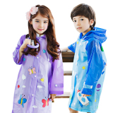 韩国kk树儿童雨衣女童雨衣防水男童雨衣宝宝雨披学生小孩雨衣薄款