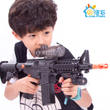 电动连发水弹枪M4狙击枪加特林吸水软弹枪儿童玩具枪水晶弹枪