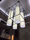 设计师的灯 东南亚风格吊灯 新中式酒店会所大堂吊灯吸顶灯定制