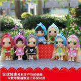 送人韩国正版迷糊娃娃DDUNG芭比迷你公主洋娃娃女孩玩具儿童包邮