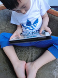 夏季新款韩版中小儿童男女童装阿迪三叶草纯棉短袖七分裤运动套装