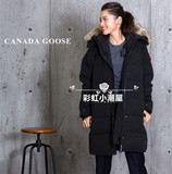 加拿大代购正品canada goose shelburne加拿大鹅女款保暖羽绒衣服